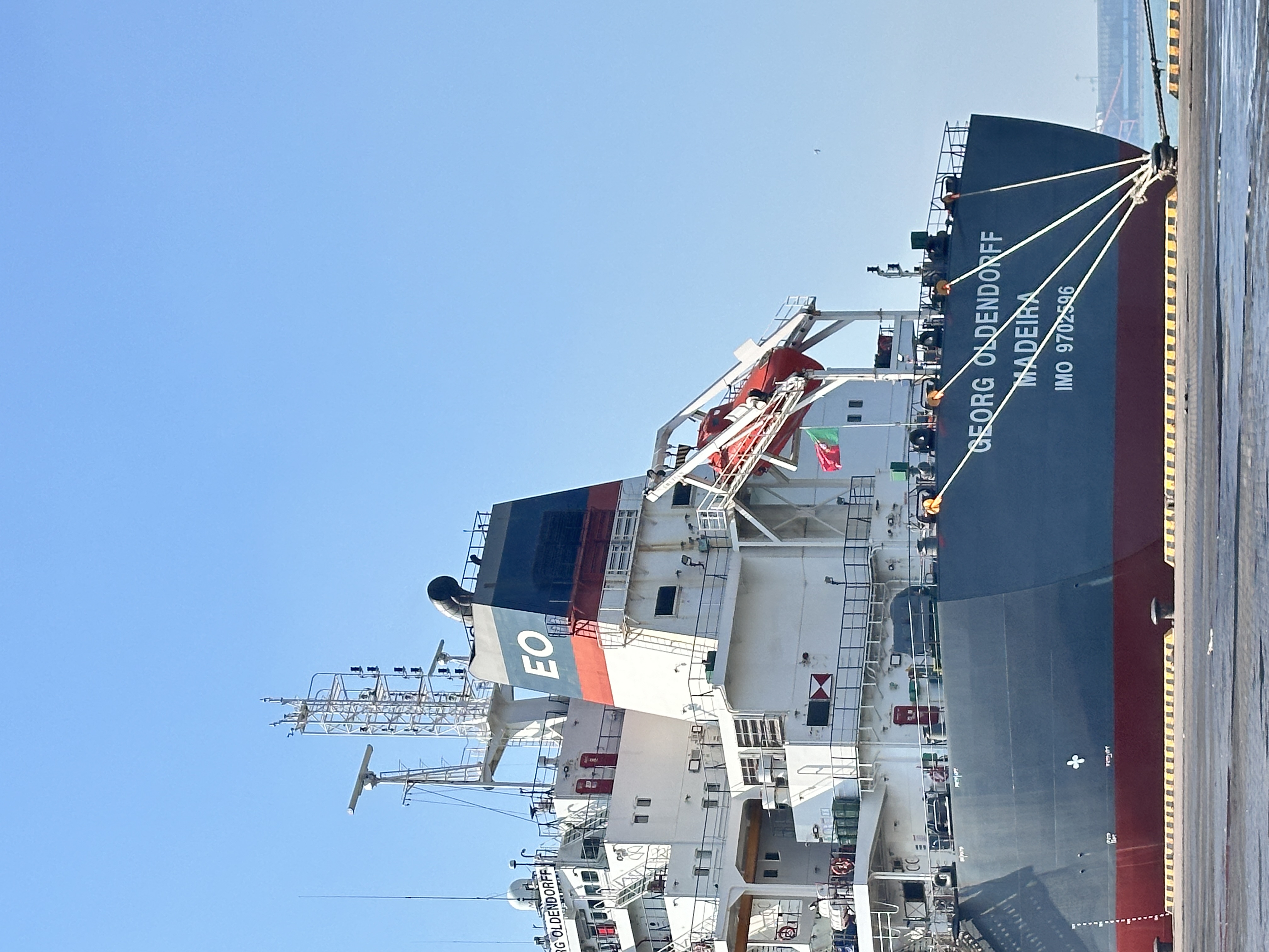 Bulk carrier supporting regional cement and clinker trade